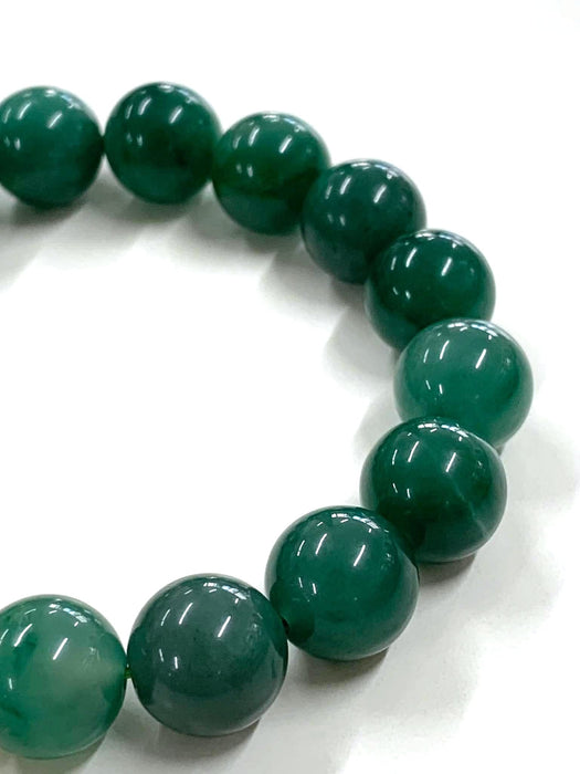 NO BRAND Green Jade Dragon Piyao Bracelet