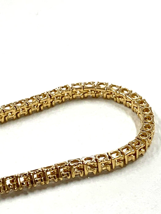 NO BRAND Tennis Diamond Necklace
