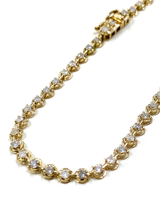 NO BRAND Tennis Diamond Bracelet