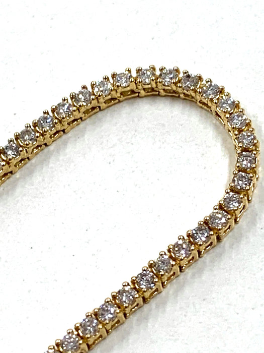 NO BRAND Tennis Diamond Necklace