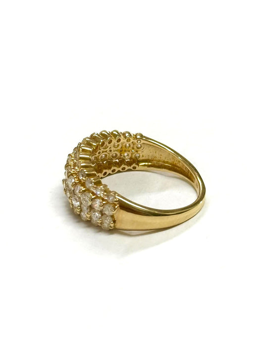 NO BRAND Cluster Diamond Ring