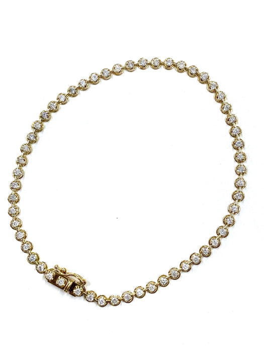 NO BRAND Tennis Diamond Bracelet