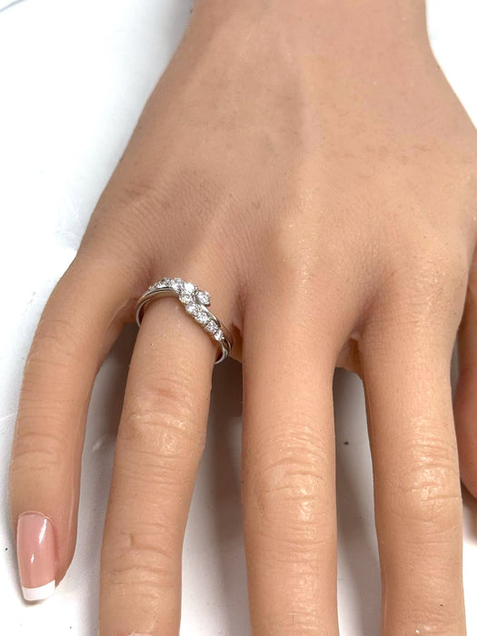 NO BRAND 10P Diamond Ring