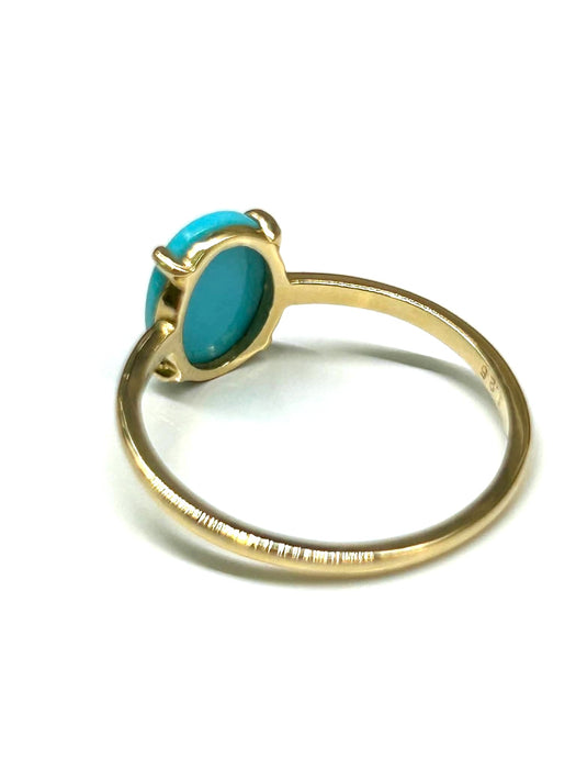 NO BRAND Turquoise Oval Ring