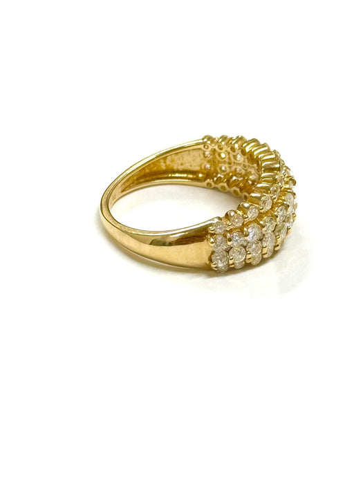 NO BRAND Cluster Diamond Ring
