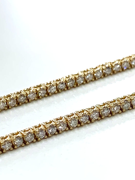 NO BRAND Tennis Diamond Necklace