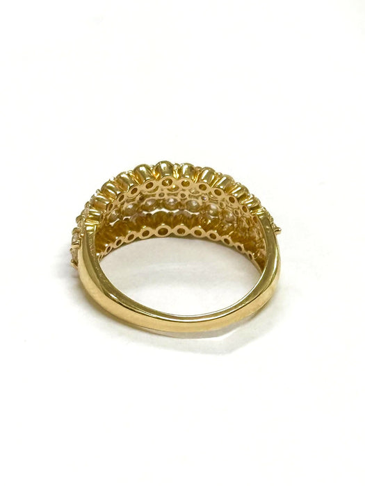 NO BRAND Cluster Diamond Ring
