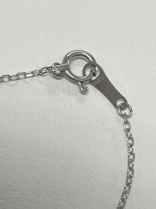 NO BRAND Sapphire & Diamond Necklace