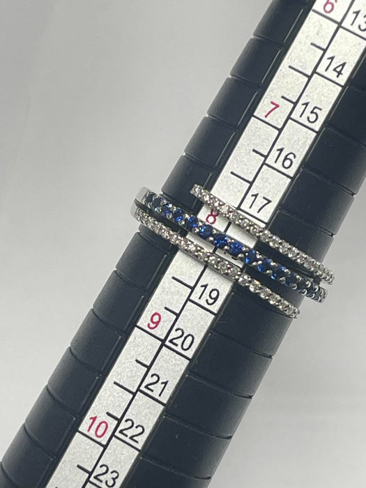 NO BRAND Sapphire & Diamond Ring