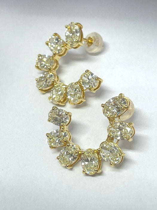 NO BRAND 7P Diamond Stud Earrings