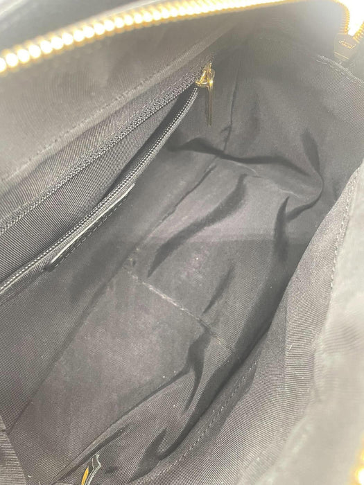 CHANEL PTT Matelasse Black Caviar Shoulder Bag