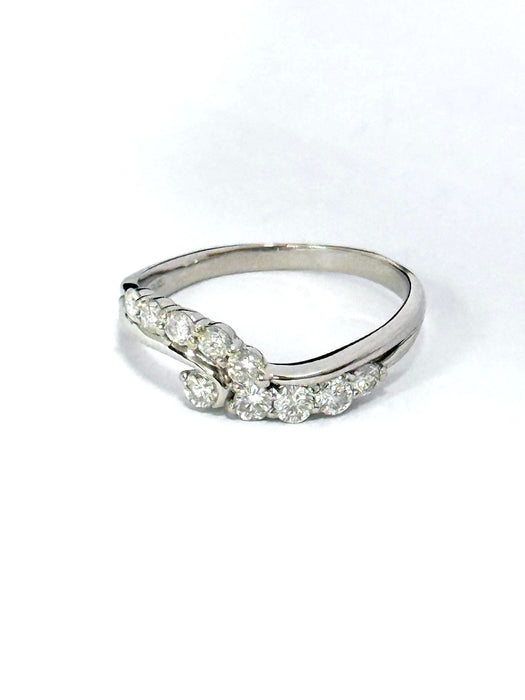 NO BRAND 10P Diamond Ring