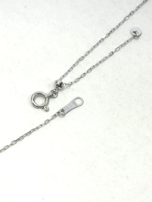 NO BRAND Open Heart Diamond Necklace