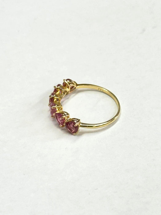 NO BRAND Pink Tourmaline Ring