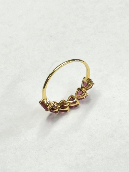 NO BRAND Pink Tourmaline Ring