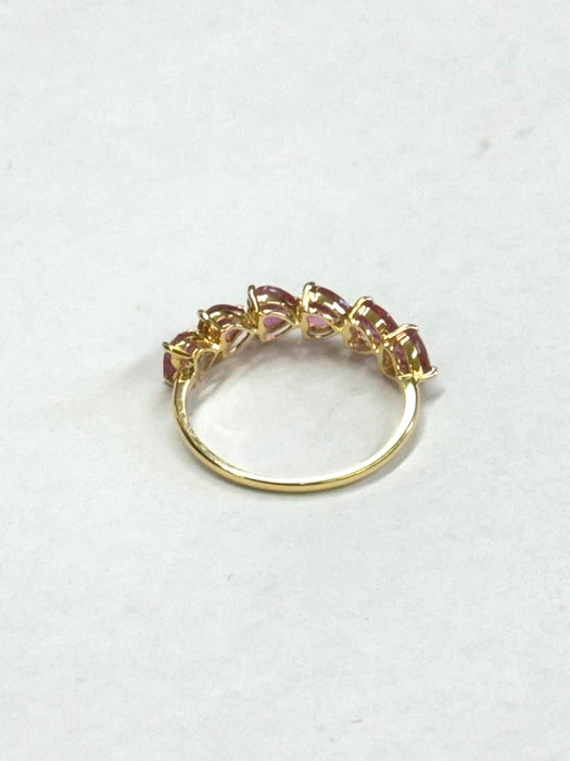 NO BRAND Pink Tourmaline Ring