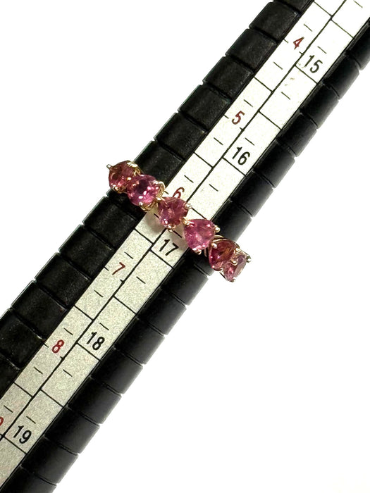 NO BRAND Pink Tourmaline Ring