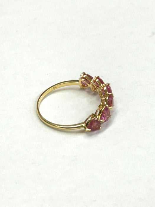 NO BRAND Pink Tourmaline Ring