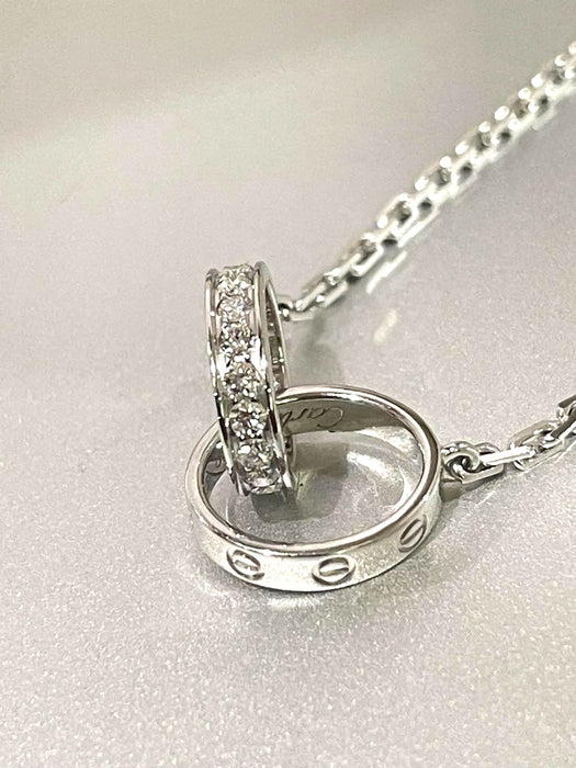 CARTIER Love Diamond Necklace