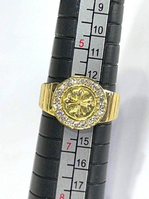 NO BRAND Cross Diamond Ring