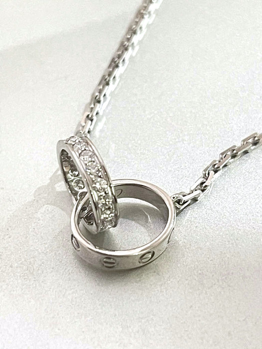 CARTIER Love Diamond Necklace
