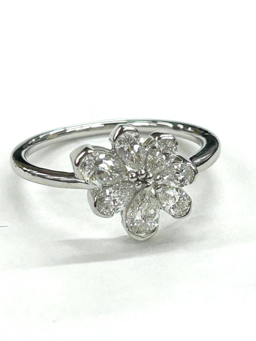 NO BRAND Rositas Pear Shape Diamond Ring