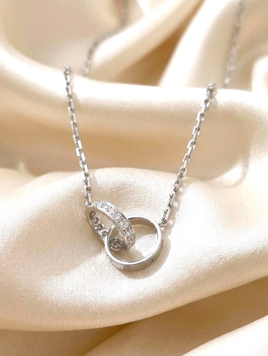 CARTIER Love Diamond Necklace
