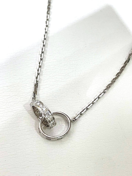 CARTIER Love Diamond Necklace