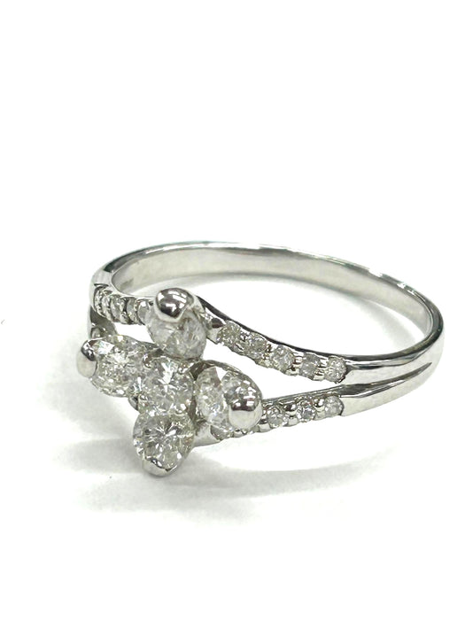 NO BRAND Cluster Diamond Ring