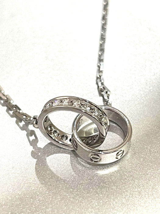 CARTIER Love Diamond Necklace