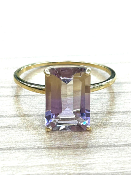 NO BRAND Ametrine Stone Ring