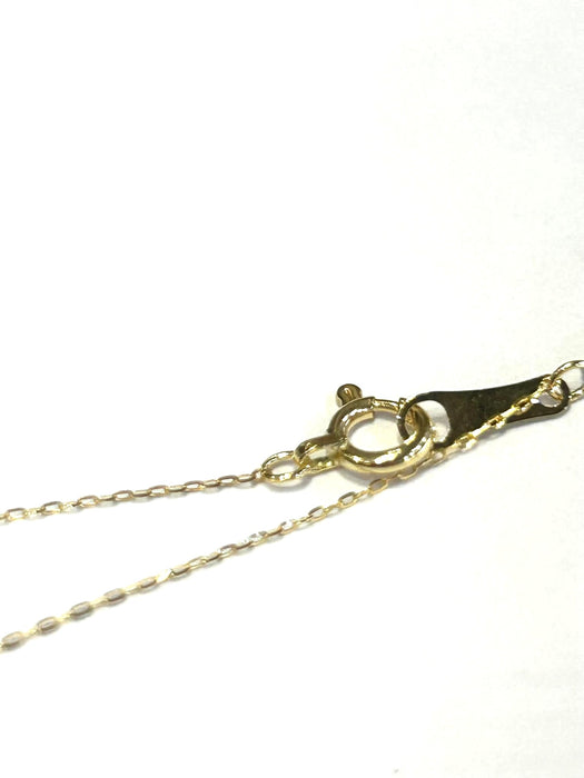 NO BRAND Butterfly Black & White Diamond Necklace