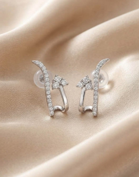 NO Brand Diamond Earrings