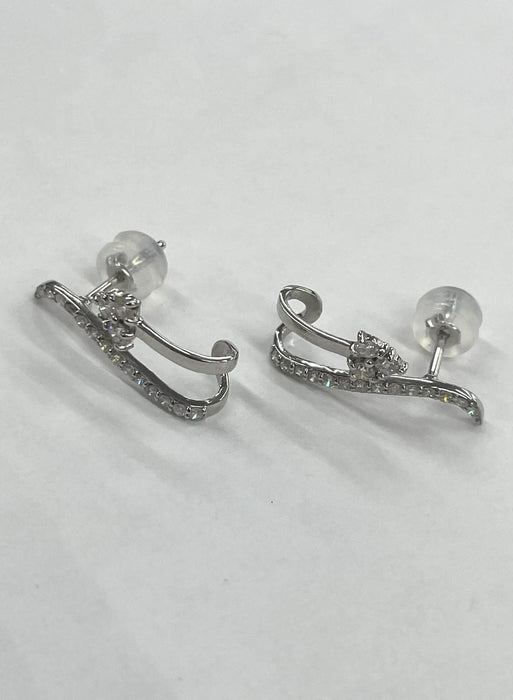 NO Brand Diamond Earrings