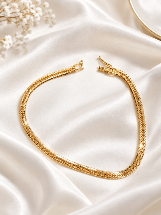 NO BRAND Kihei Triple Cut Chain Bracelet