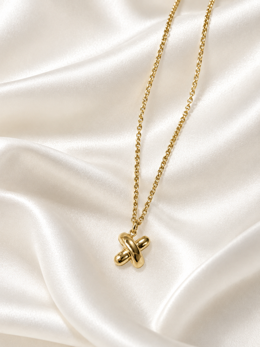 TIFFANY & CO. Cross Stitch Necklace