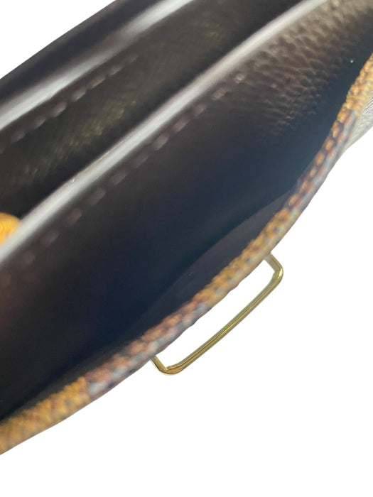 LOUIS VUITTON Portefeuille Joy Damier Ebene Wallet