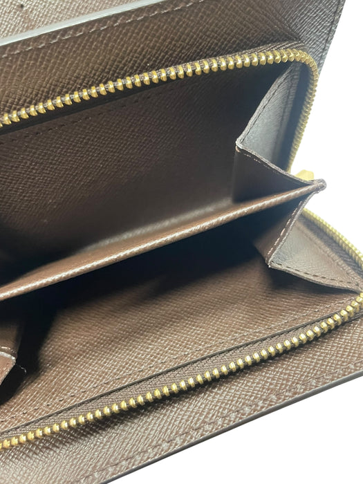 LOUIS VUITTON Portefeuille Joy Damier Ebene Wallet