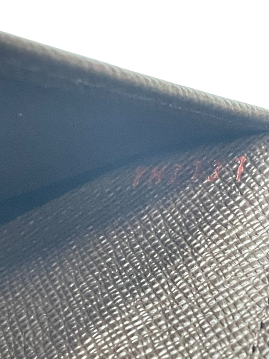 LOUIS VUITTON Portefeuille Joy Damier Ebene Wallet