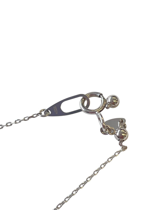NO BRAND Tanzanite Pear Diamond Necklace