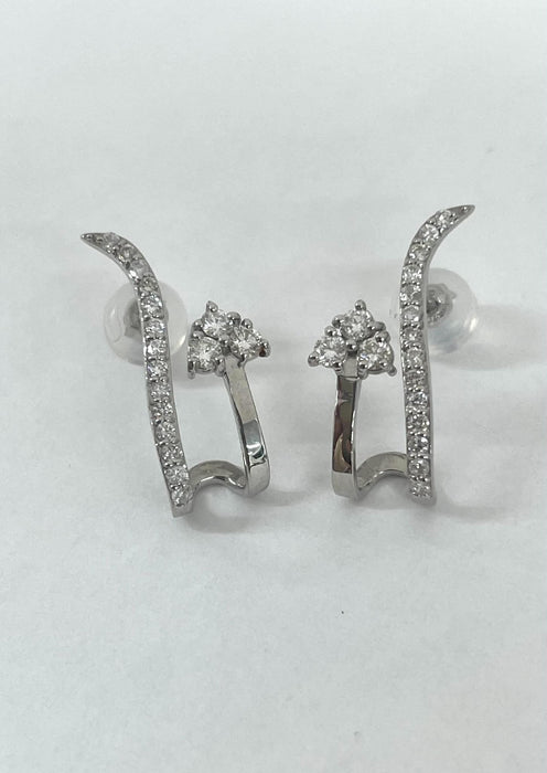 NO Brand Diamond Earrings
