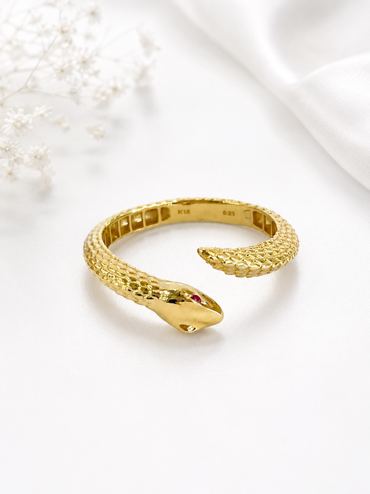 NO BRAND Serpenti Gold ring